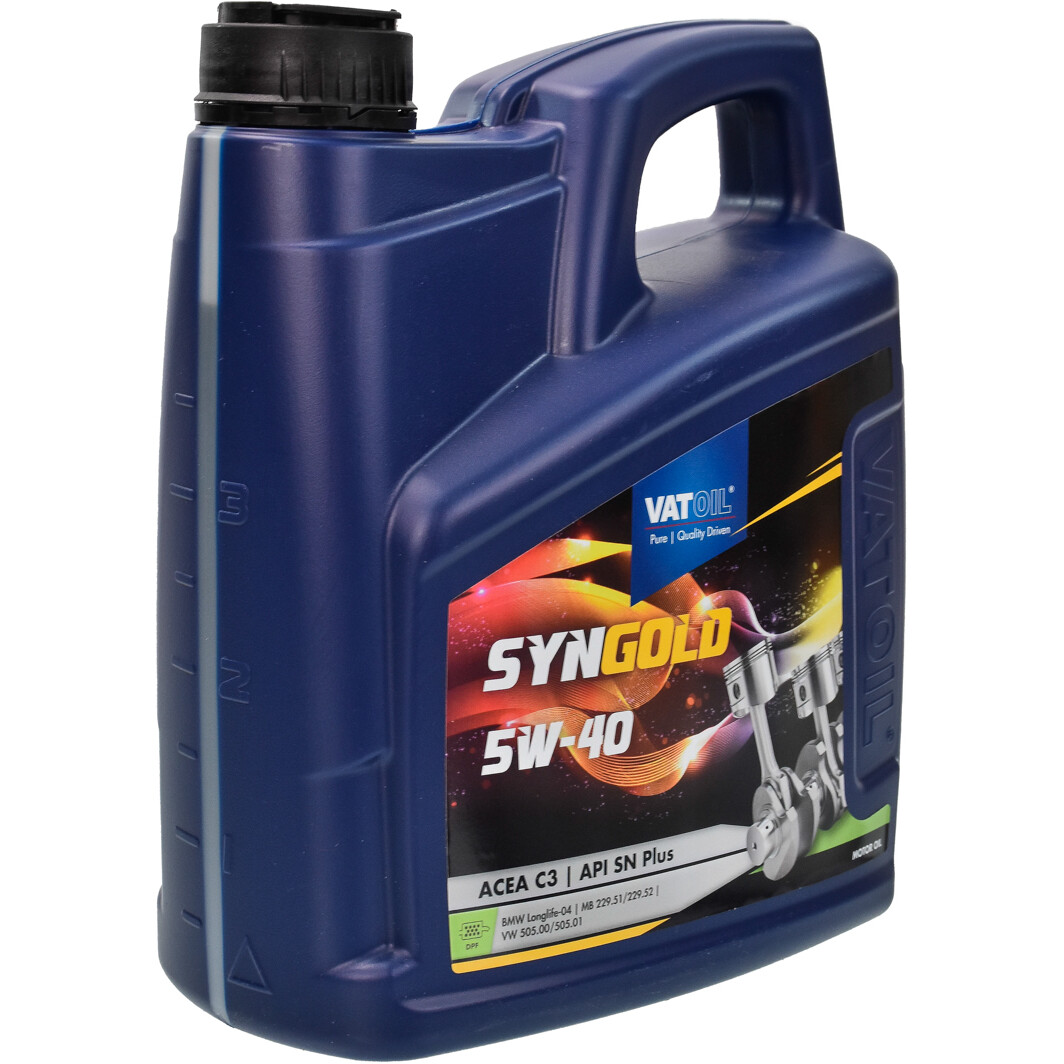 Моторное масло VatOil SynGold 5W-40 4 л на Nissan Trade