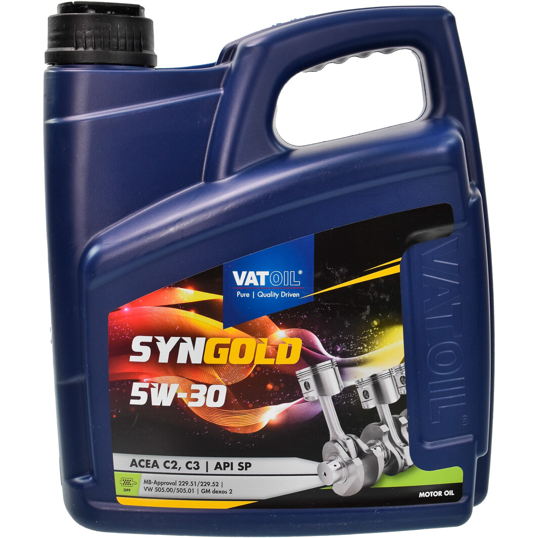 Моторна олива VatOil SynGold 5W-30 4 л на Renault 21