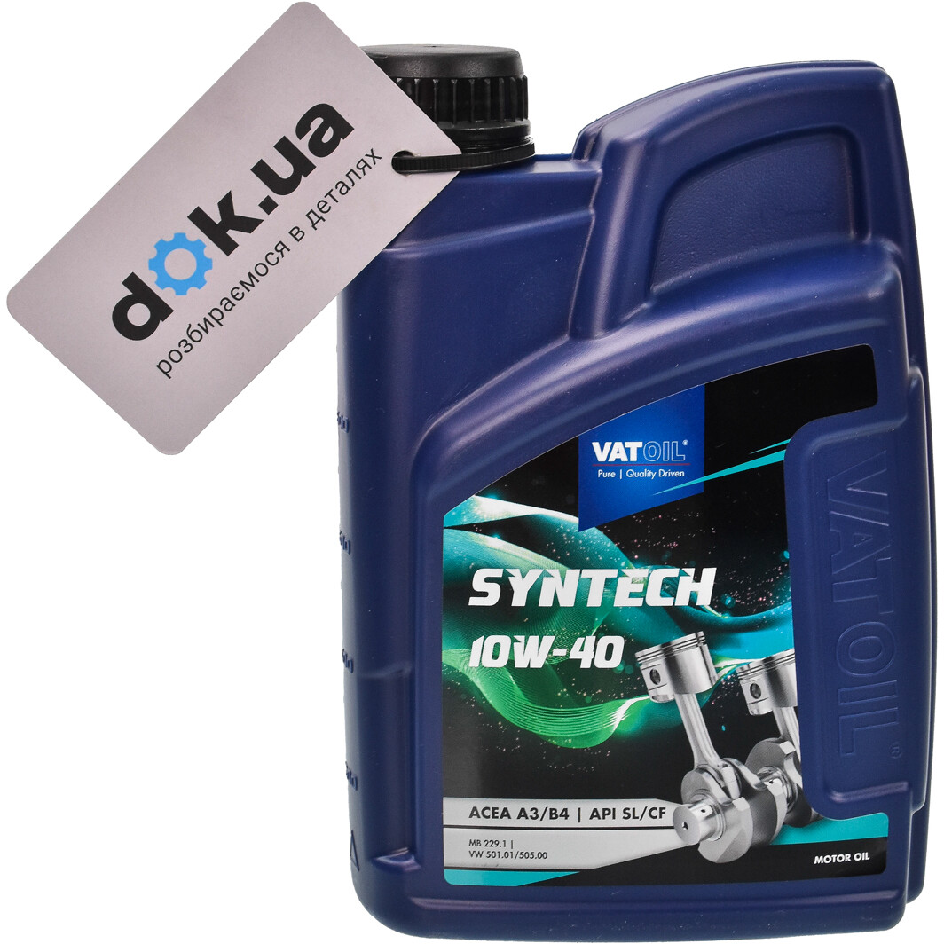 Моторное масло VatOil SynTech 10W-40 1 л на Peugeot 305