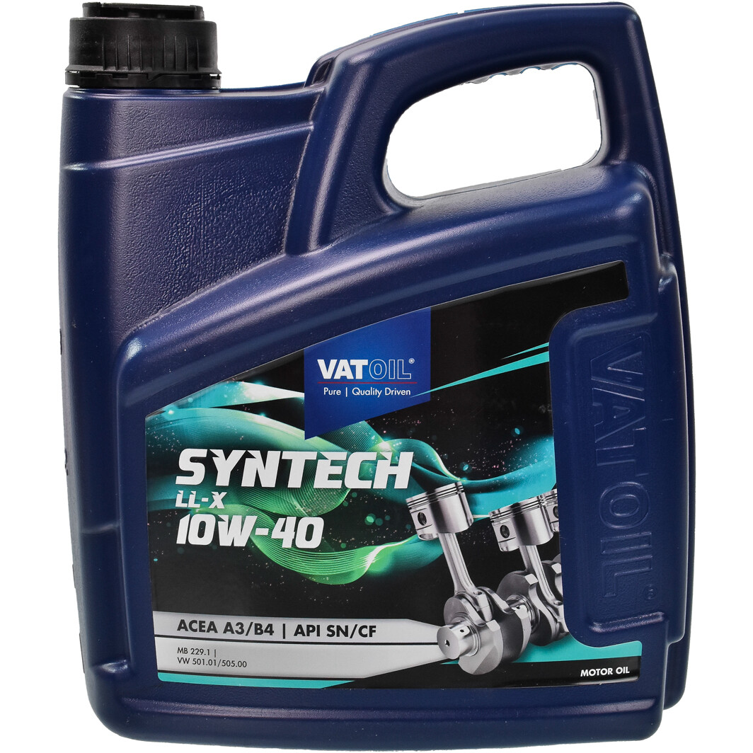 Моторное масло VatOil SynTech LL-X 10W-40 4 л на Peugeot 305