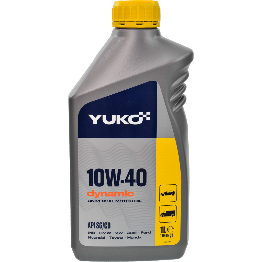 Моторна олива Yuko Dynamic 10W-40 1 л на Ford C-MAX