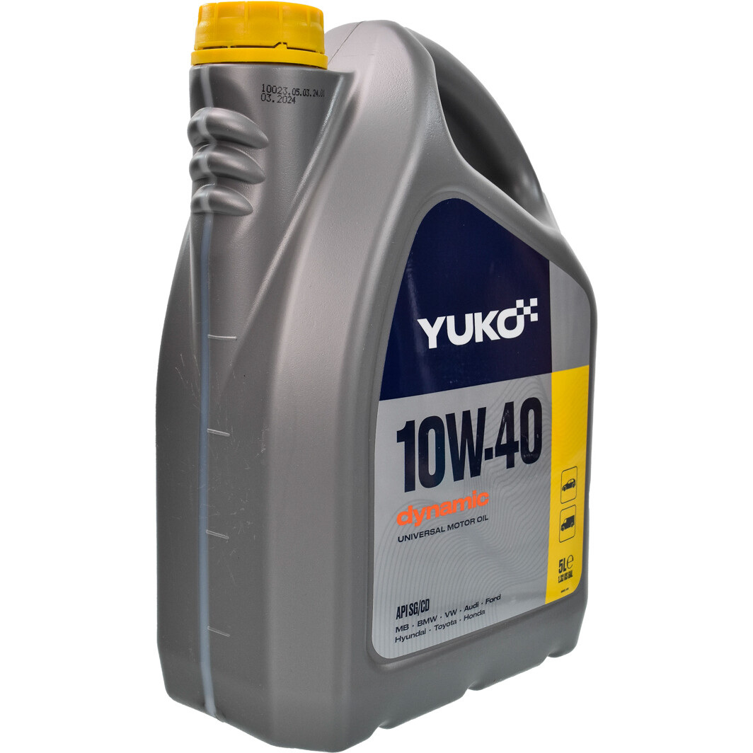 Моторное масло Yuko Dynamic 10W-40 5 л на Honda Stream