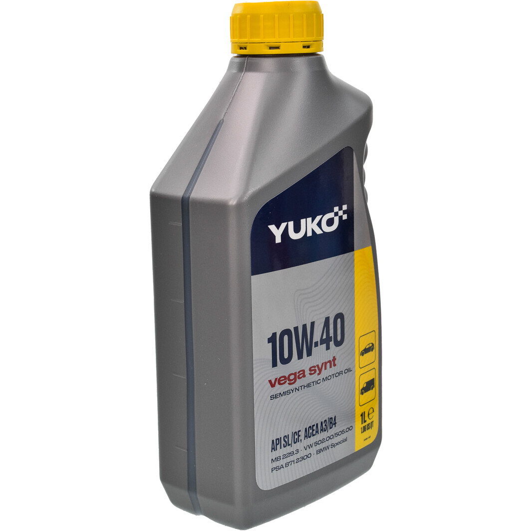 Моторна олива Yuko Vega Synt 10W-40 1 л на Ford Orion