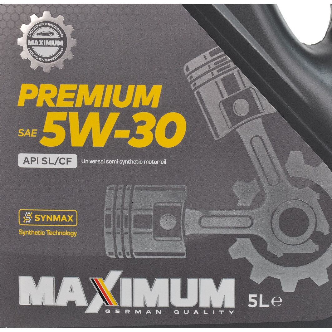 Моторное масло Maximum Premium 5W-30 5 л на Mercedes T2