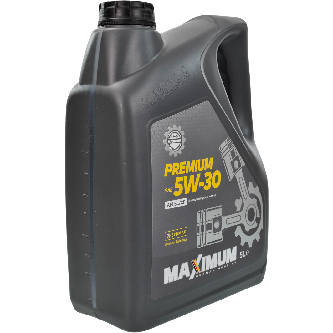 Моторна олива Maximum Premium 5W-30 на Peugeot 206