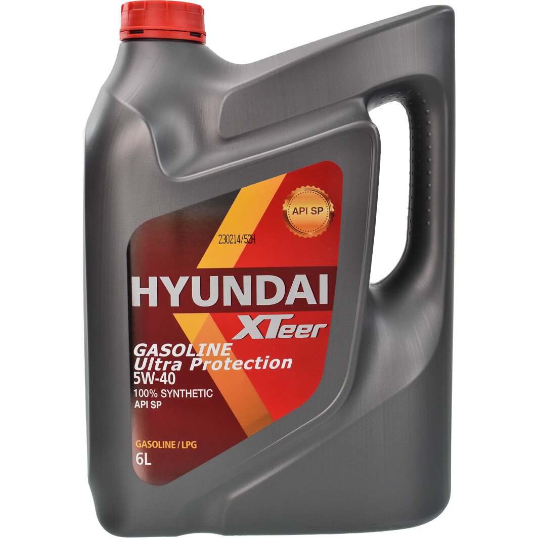 Моторна олива Hyundai XTeer Gasoline Ultra Protection 5W-40 6 л на Kia Retona
