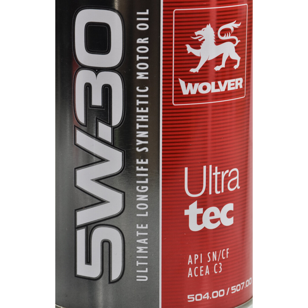 Моторное масло Wolver UltraTec 5W-30 1 л на Citroen ZX