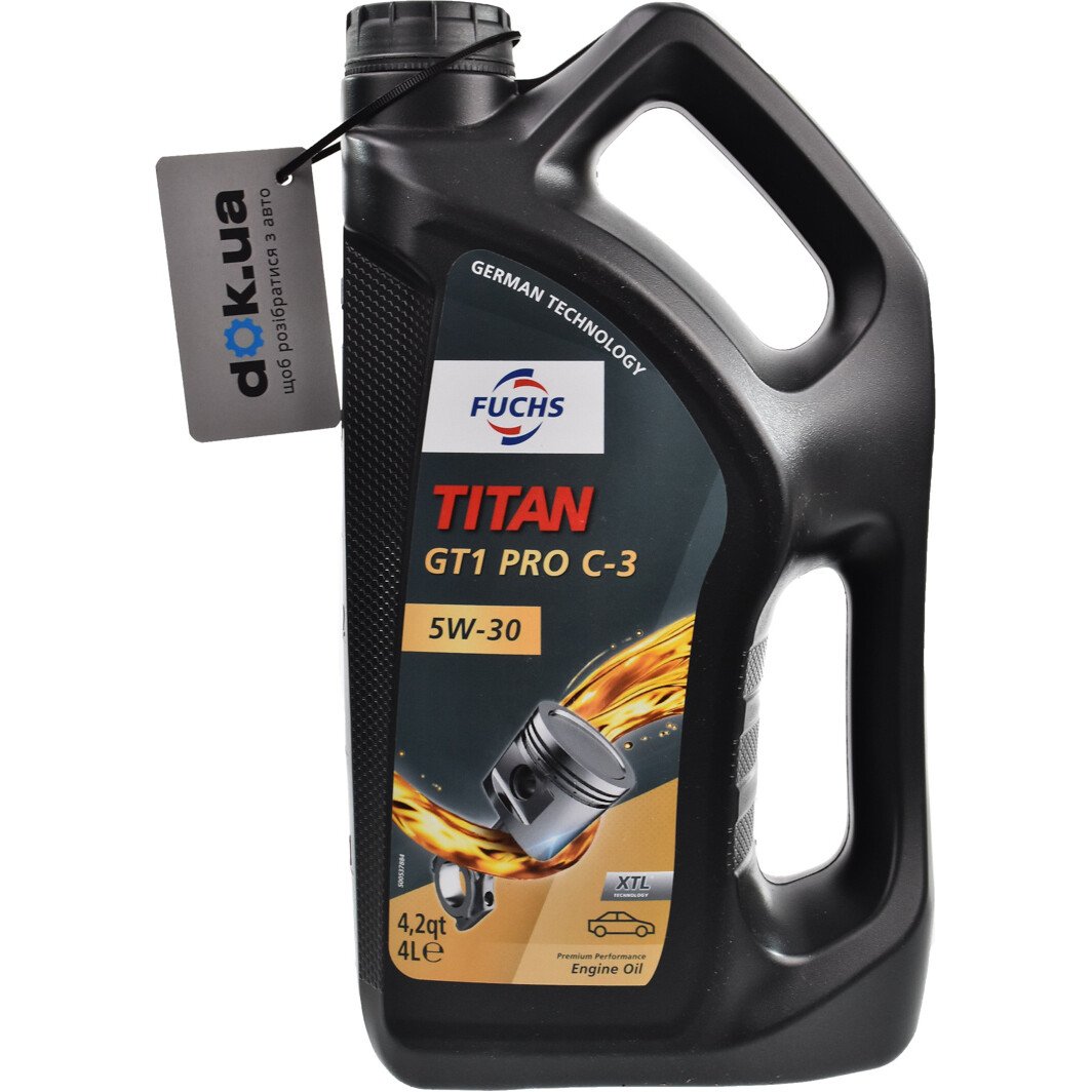 Моторное масло Fuchs Titan Gt1 Pro C3 5W-30 4 л на Honda Jazz