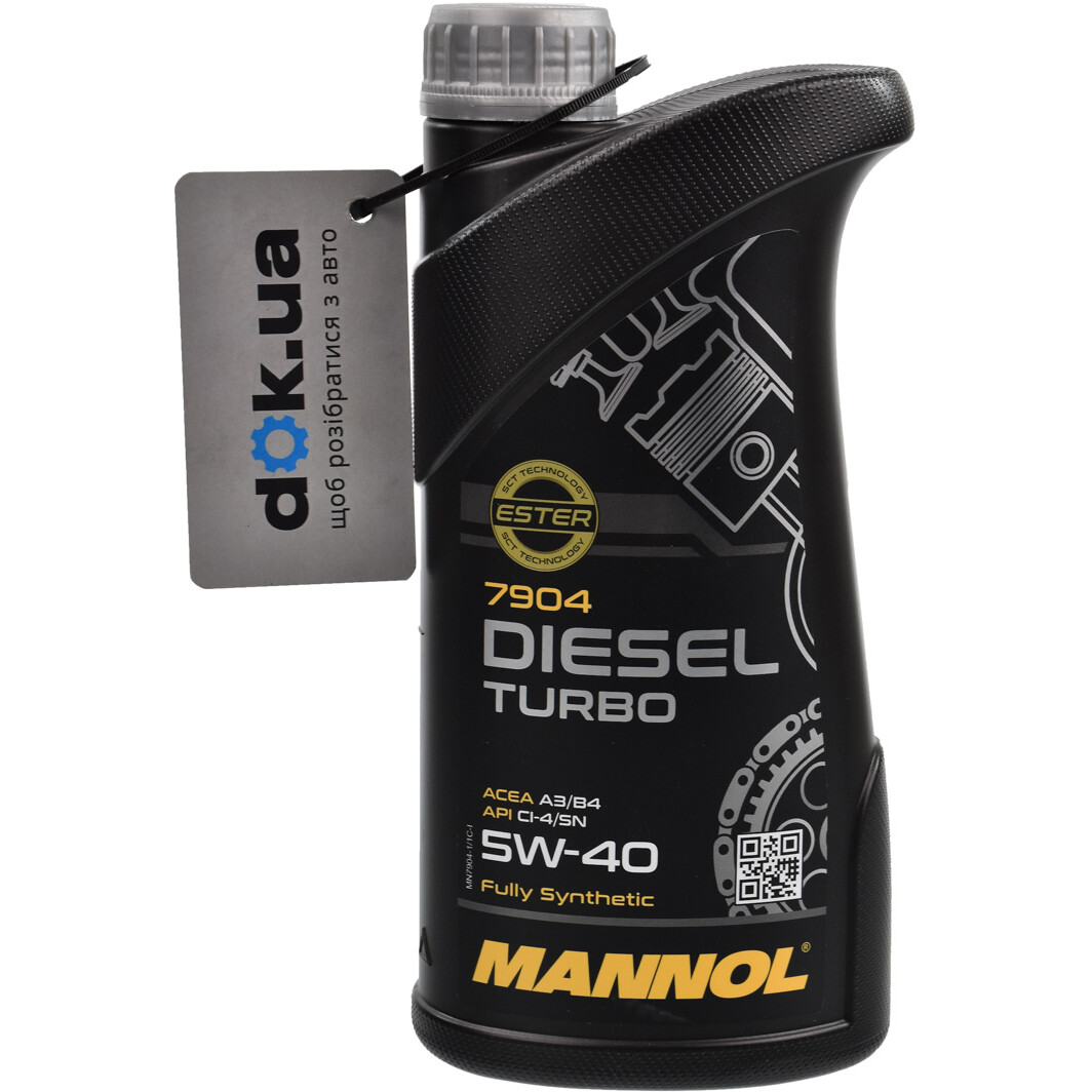 Моторное масло Mannol Diesel Turbo 5W-40 1 л на Toyota Previa