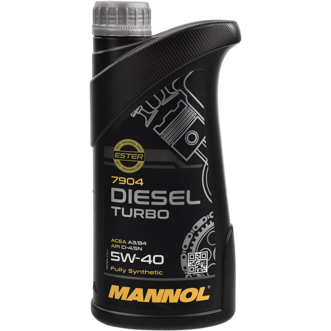 Моторна олива Mannol Diesel Turbo 5W-40 1 л на Mazda MX-5