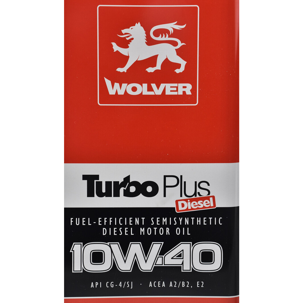 Моторна олива Wolver Turbo Plus 10W-40 5 л на Acura Integra