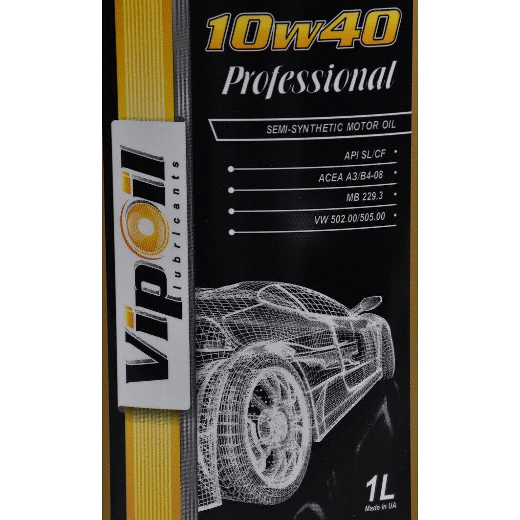 Моторное масло VIPOIL Professional 10W-40 1 л на Ford Orion