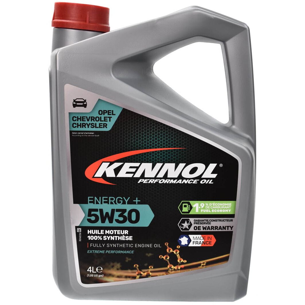 Моторное масло Kennol Energy + 5W-30 4 л на SAAB 900