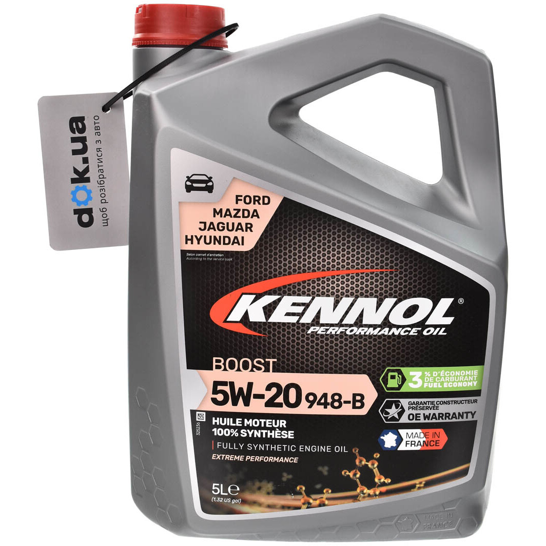Моторное масло Kennol Boost 948-B 5W-20 5 л на Mazda MX-5