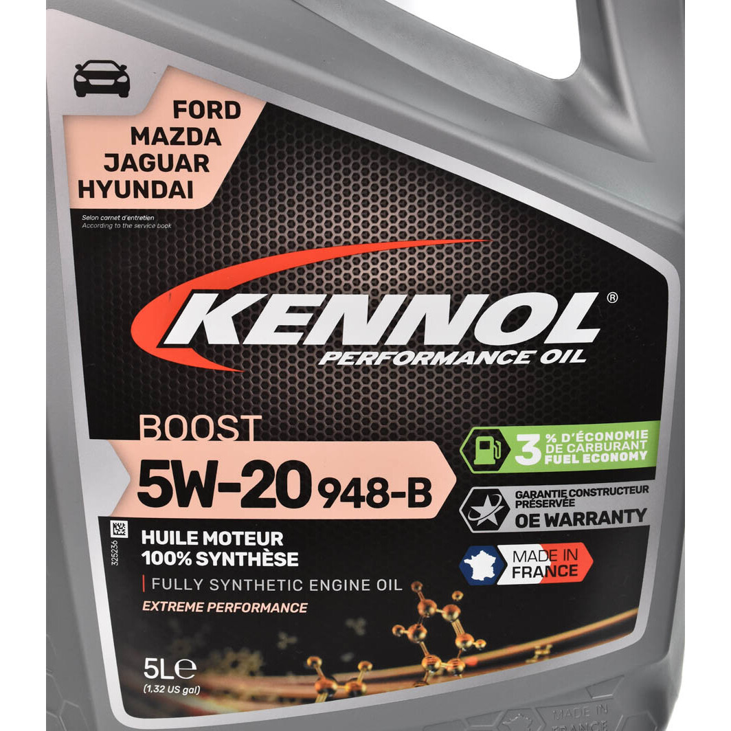 Моторное масло Kennol Boost 948-B 5W-20 5 л на Mazda MX-5