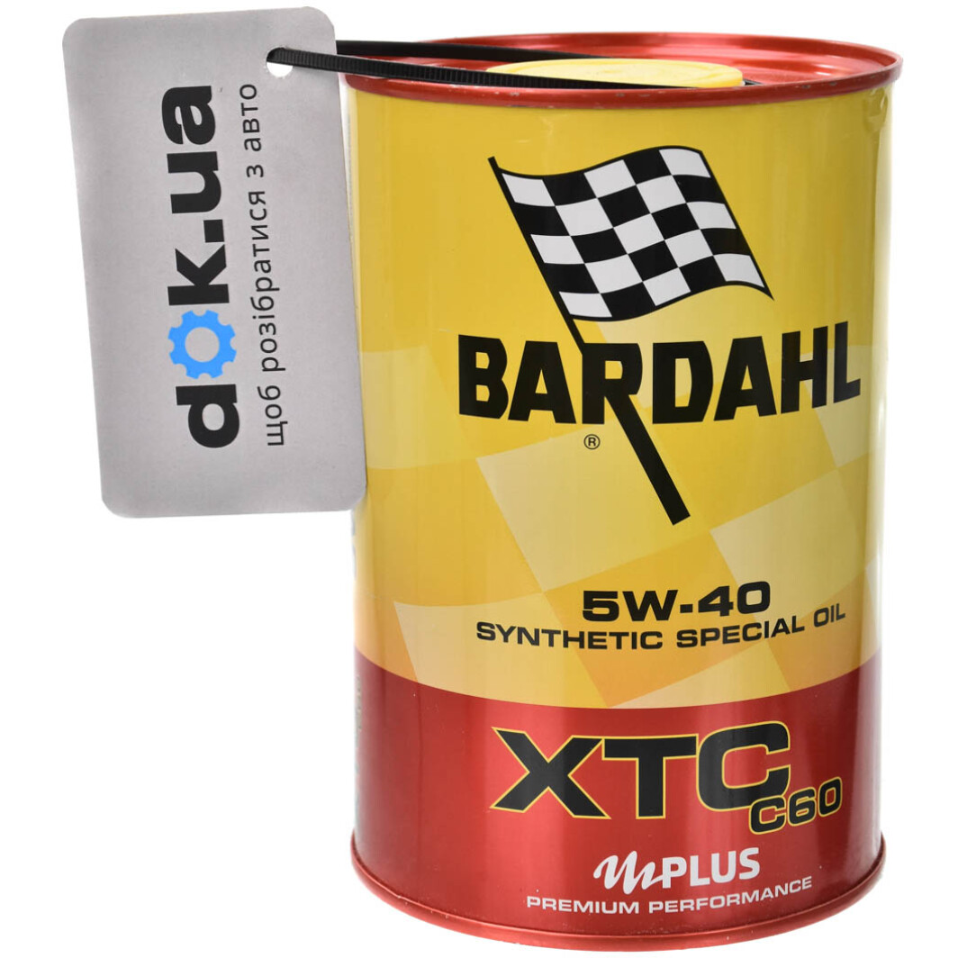 Моторное масло Bardahl XTC C60 5W-40 1 л на Chery Tiggo