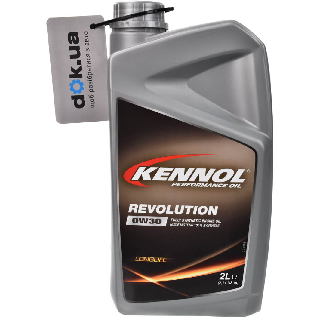 Моторное масло Kennol Revolution 0W-30 2 л на Opel GT