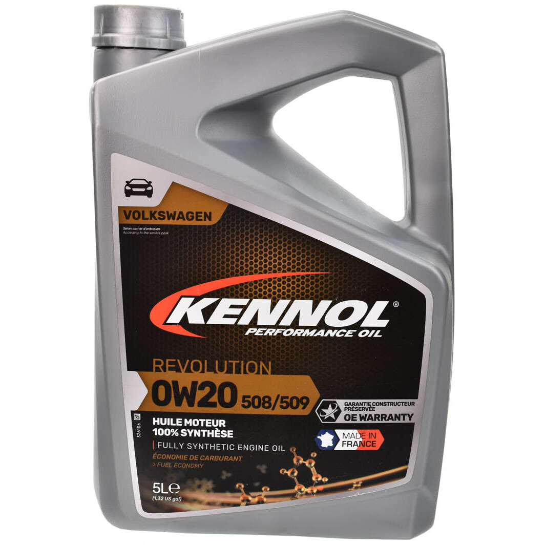 Моторна олива Kennol Revolution 508/509 0W-20 5 л на Mazda MX-5
