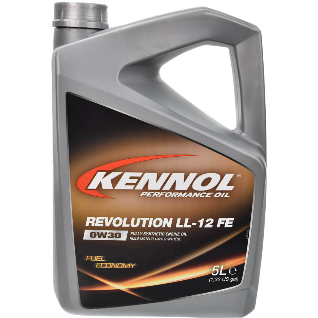 Моторна олива Kennol Revolution LL-12FE 0W-30 на Peugeot 508
