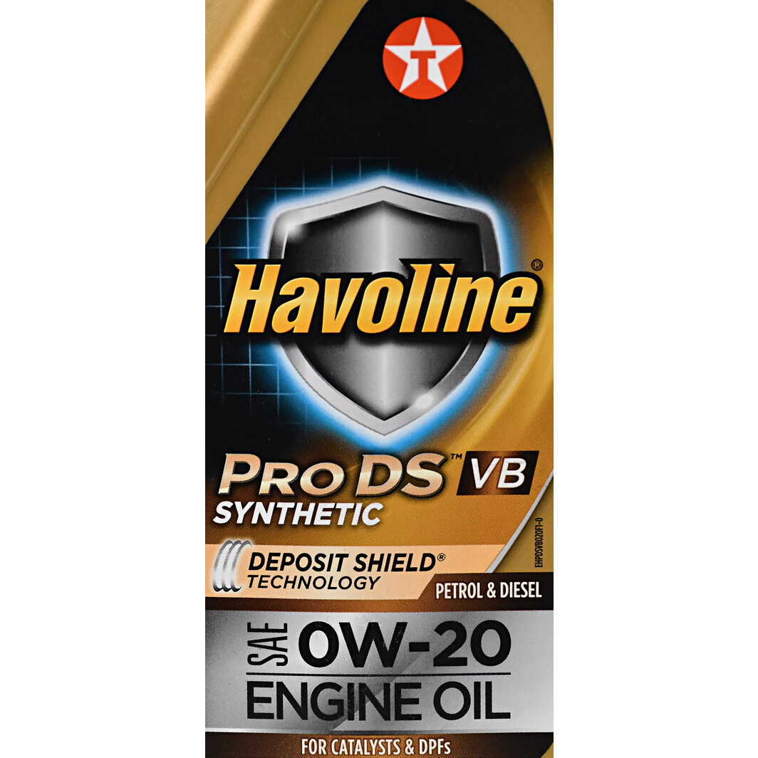 Моторна олива Texaco Havoline ProDS VB 0W-20 1 л на Daewoo Espero