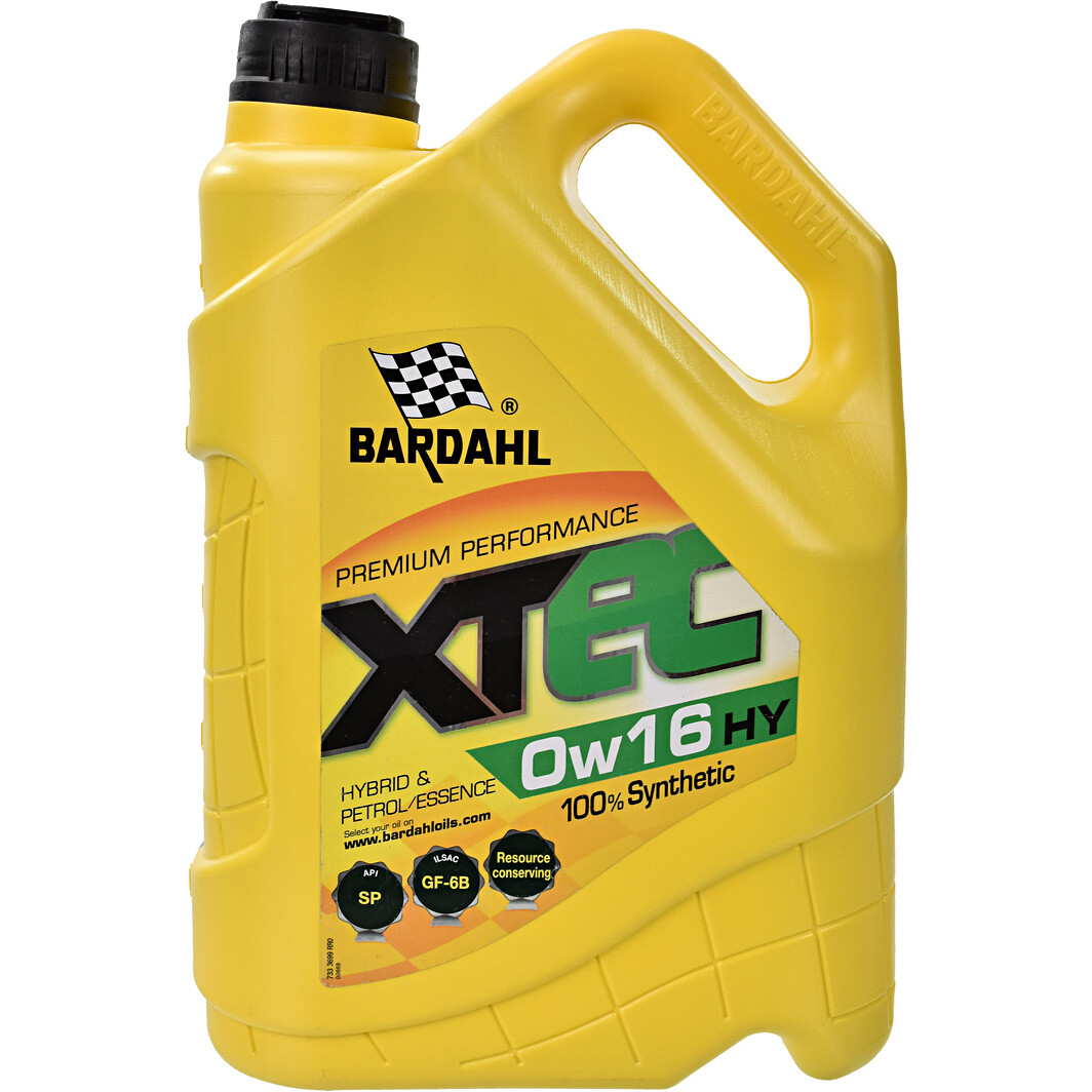 Моторное масло Bardahl XTEC HY 0W-16 5 л на Kia Opirus