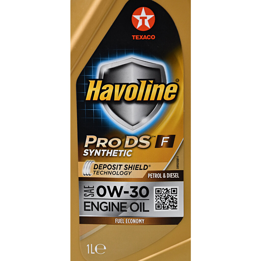 Моторное масло Texaco Havoline ProDS F 0W-30 1 л на Chevrolet Niva