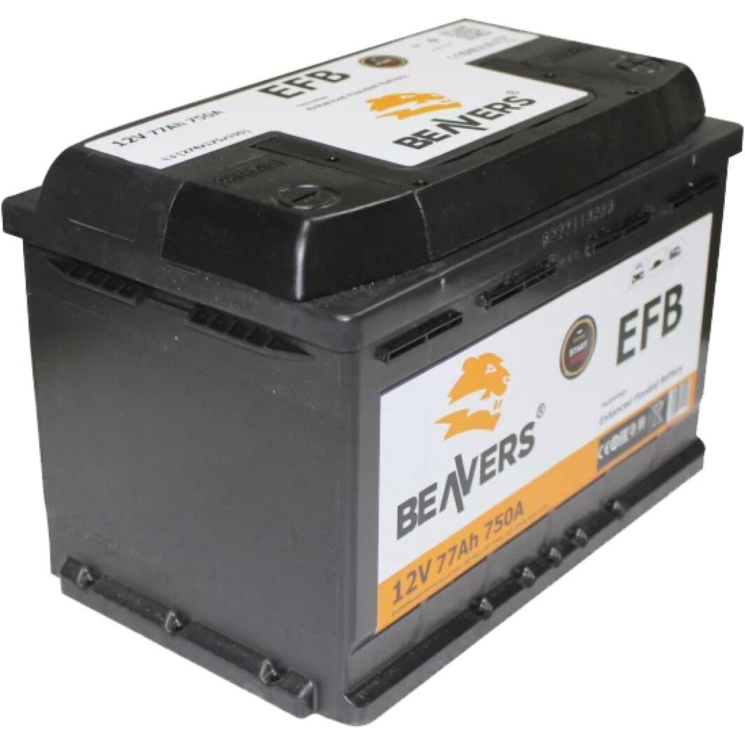 Аккумулятор Beavers 6 CT-77-R EFB 677RBEAVERSEFB