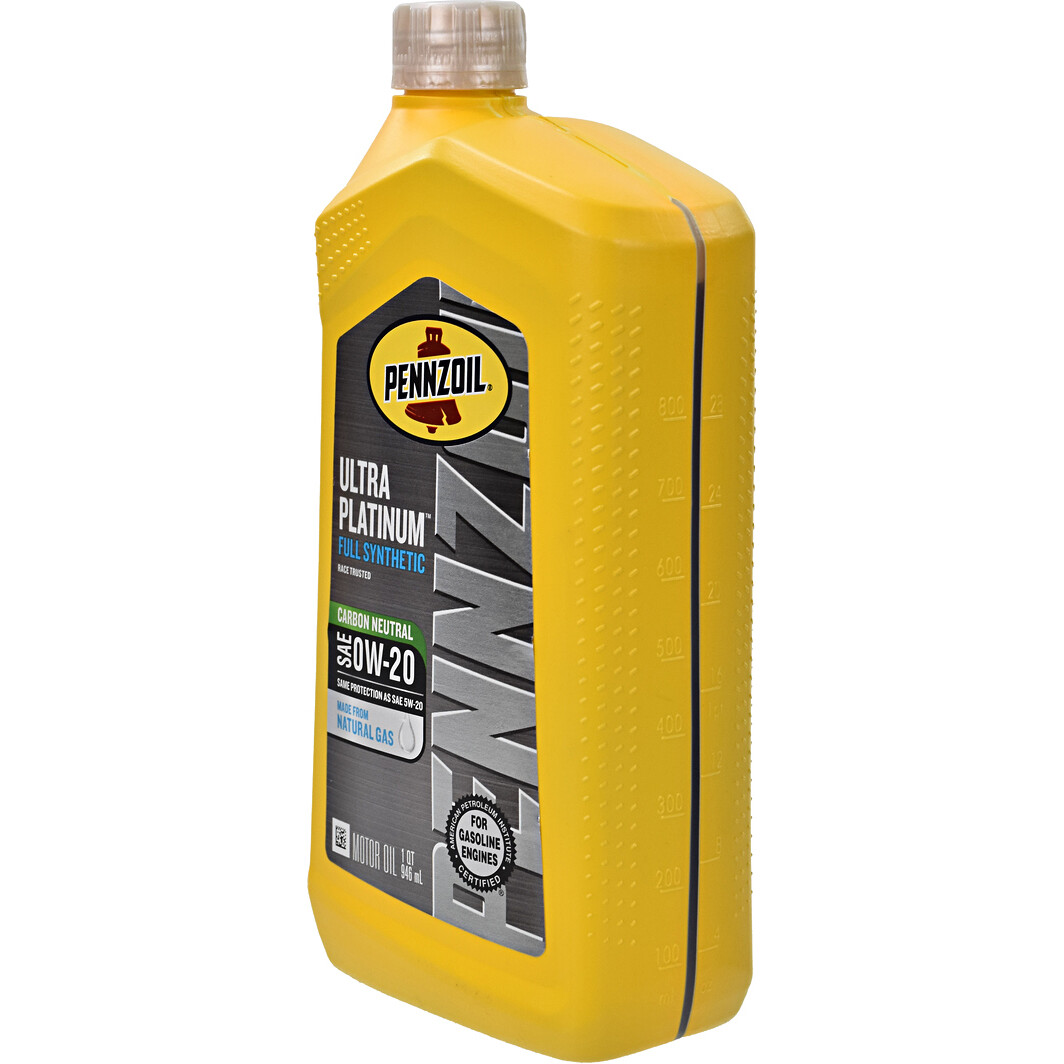 Моторна олива Pennzoil Ultra Platinum 0W-20 на Chevrolet Impala