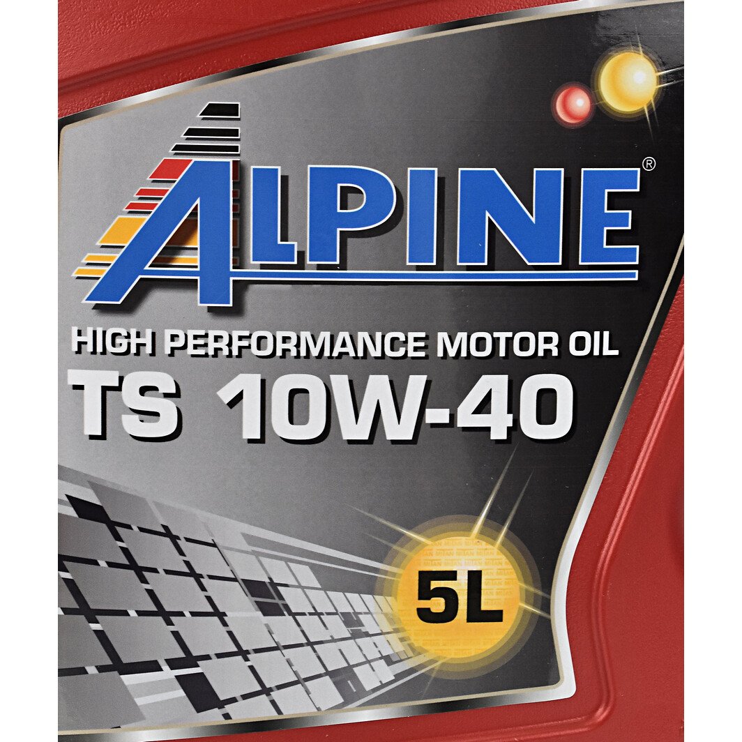 Моторна олива Alpine TS 10W-40 5 л на Chevrolet Kalos