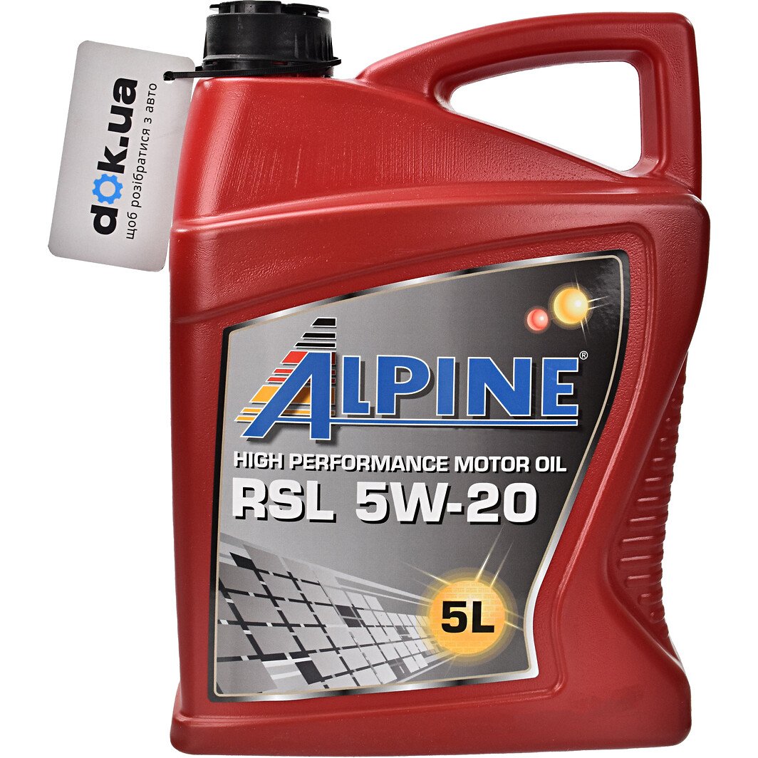 Моторное масло Alpine RSL 5W-20 5 л на BMW X1