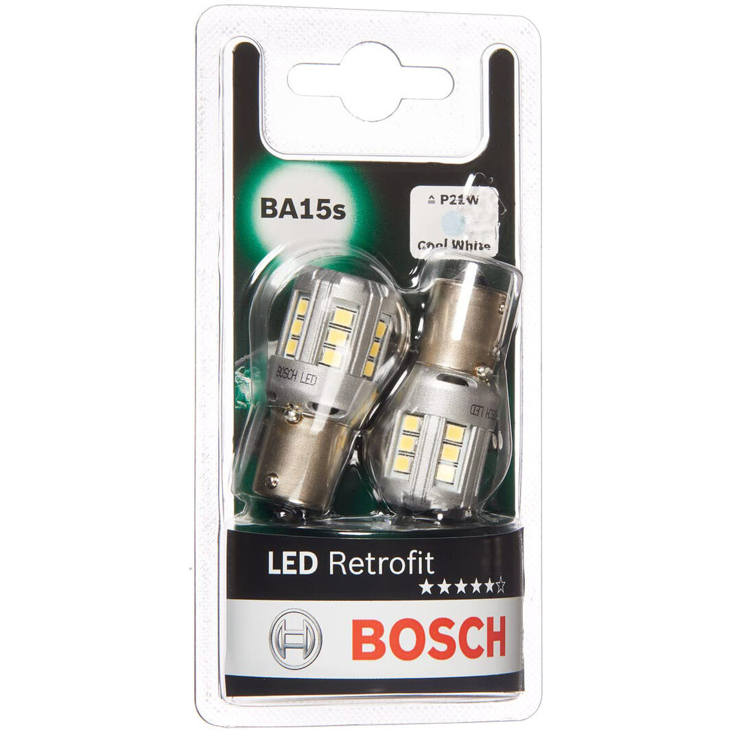Автолампа Bosch Retrofit LED P21W BA15s 1 W 1987301517