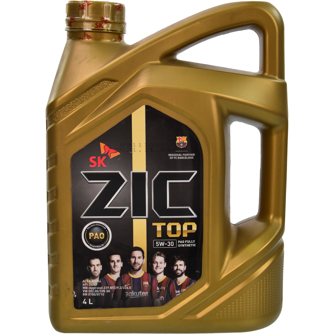 Моторное масло ZIC Top 5W-30 4 л на Volkswagen Taro