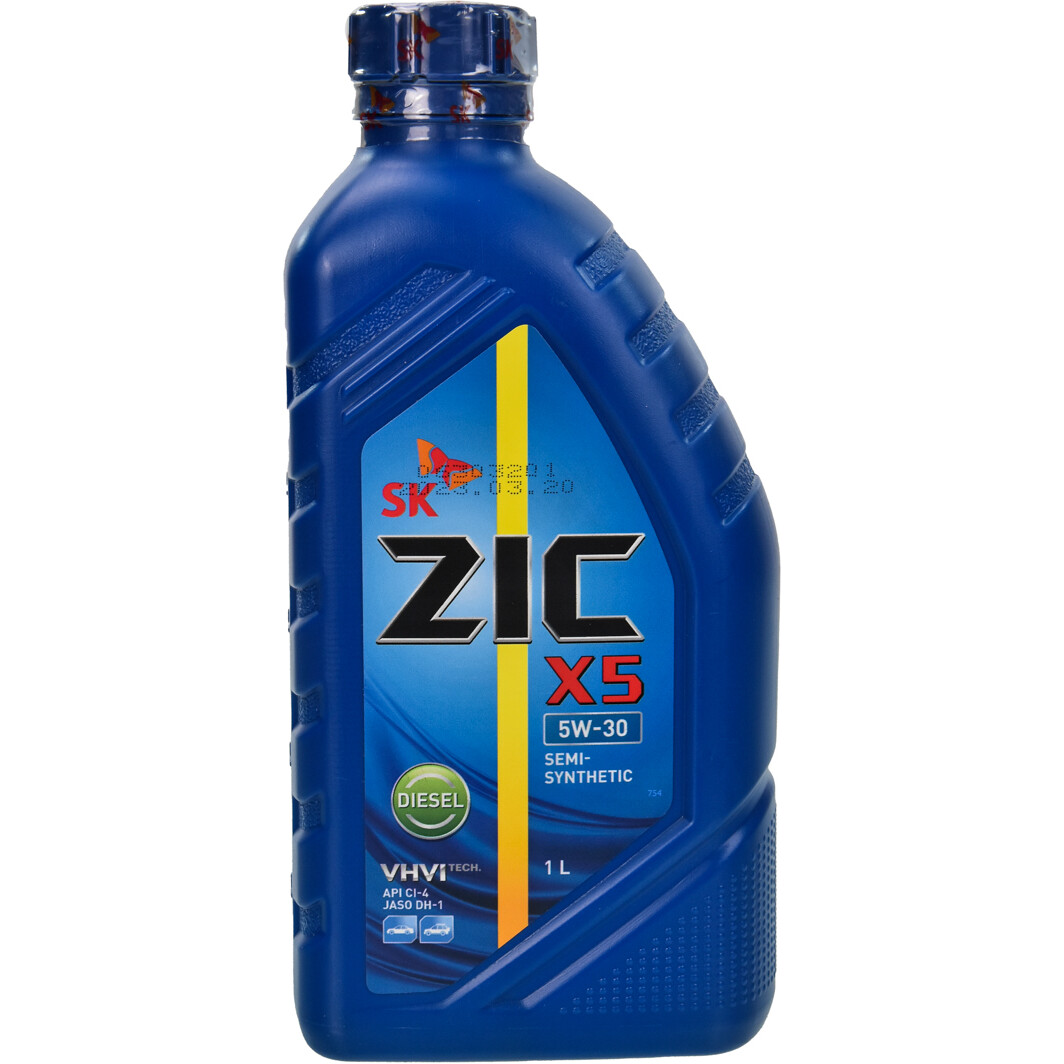 Моторное масло ZIC X5 Diesel 5W-30 1 л на Mazda 6