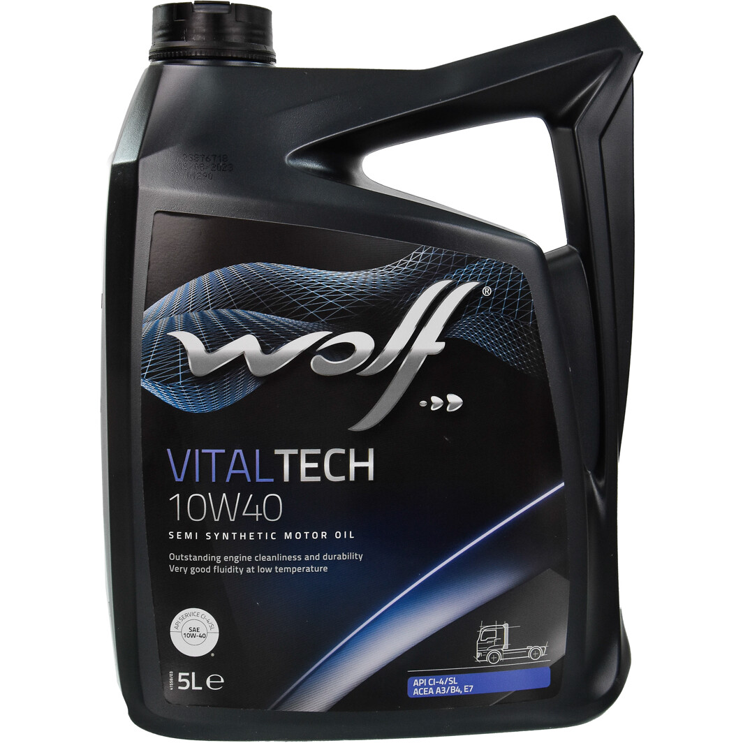 Моторное масло Wolf Vitaltech 10W-40 5 л на Mitsubishi Grandis