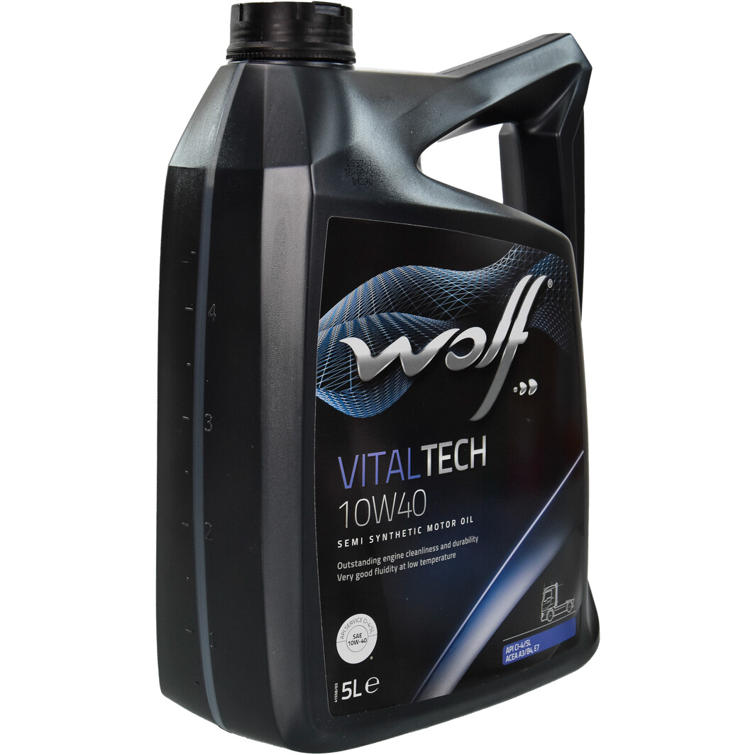 Моторное масло Wolf Vitaltech 10W-40 5 л на Fiat Duna