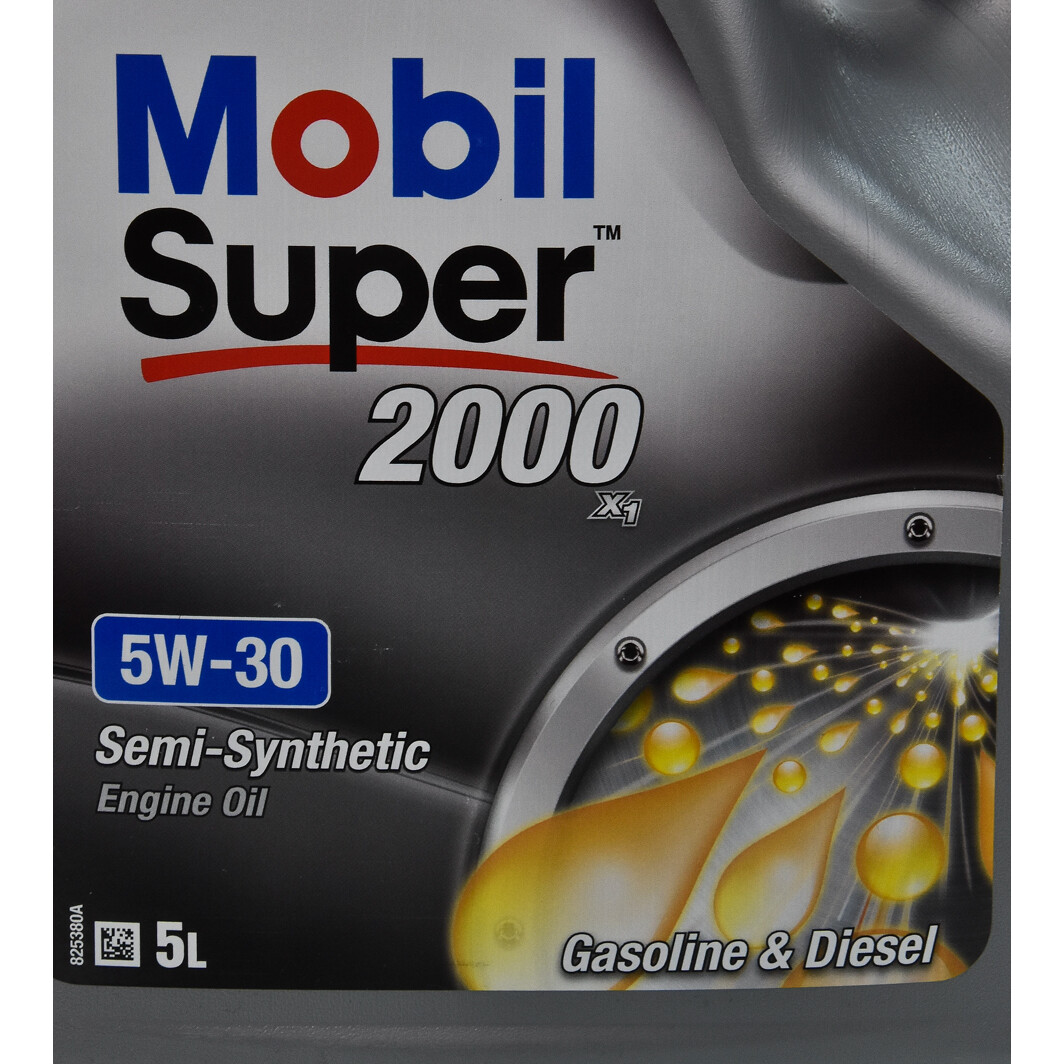 Моторное масло Mobil Super 2000 X1 5W-30 5 л на Subaru Legacy