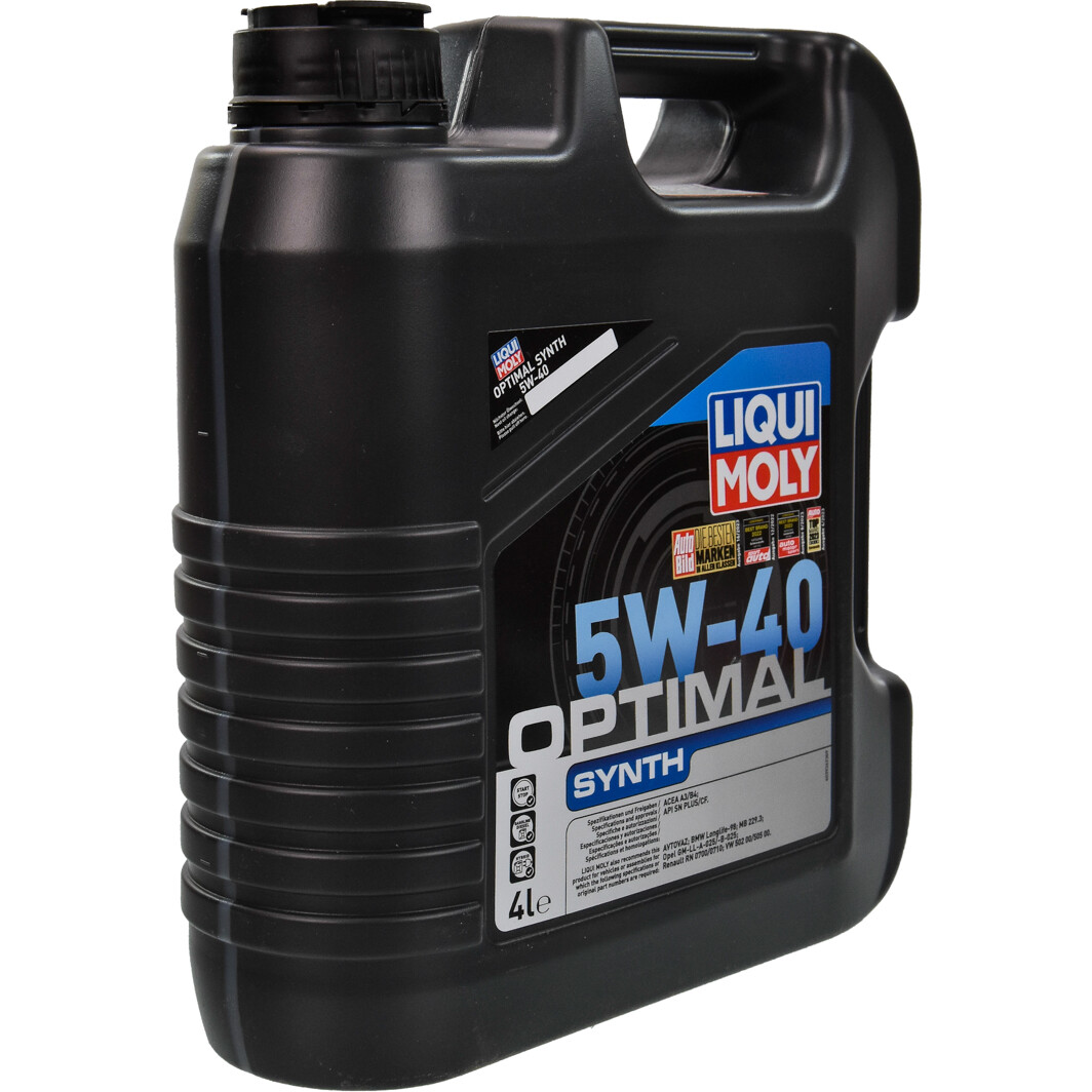 Моторна олива Liqui Moly Optimal Synth 5W-40 4 л на Lexus RC
