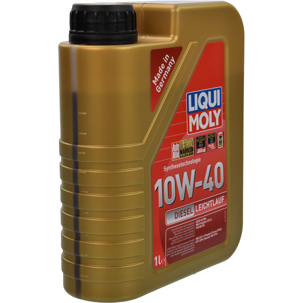 Моторна олива Liqui Moly Diesel Leichtlauf 10W-40 1 л на Toyota Hilux