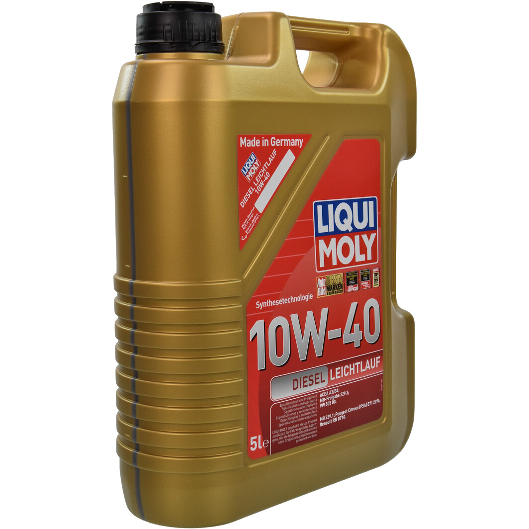 Моторна олива Liqui Moly Diesel Leichtlauf 10W-40 5 л на Ford Grand C-Max