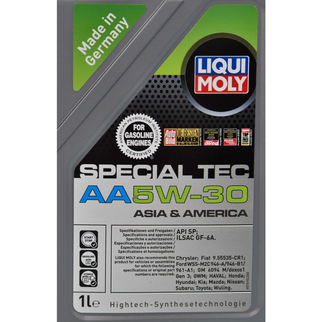 Моторное масло Liqui Moly Special Tec AA 5W-30 1 л на Suzuki XL7