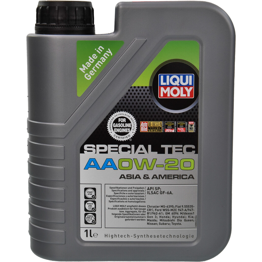 Моторное масло Liqui Moly Special Tec AA 0W-20 1 л на Honda Stream
