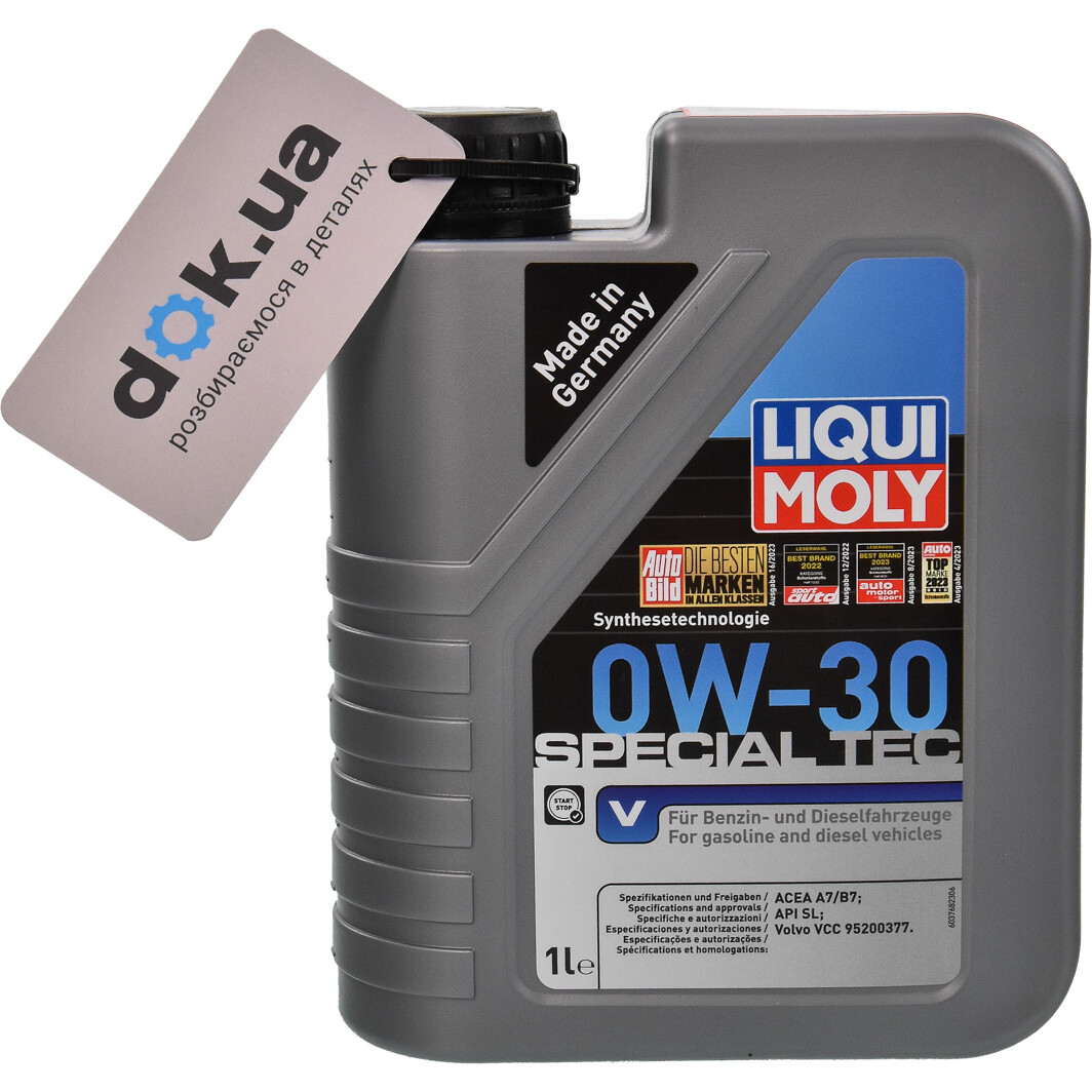 Моторна олива Liqui Moly Special Tec V 0W-30 1 л на Alfa Romeo 145