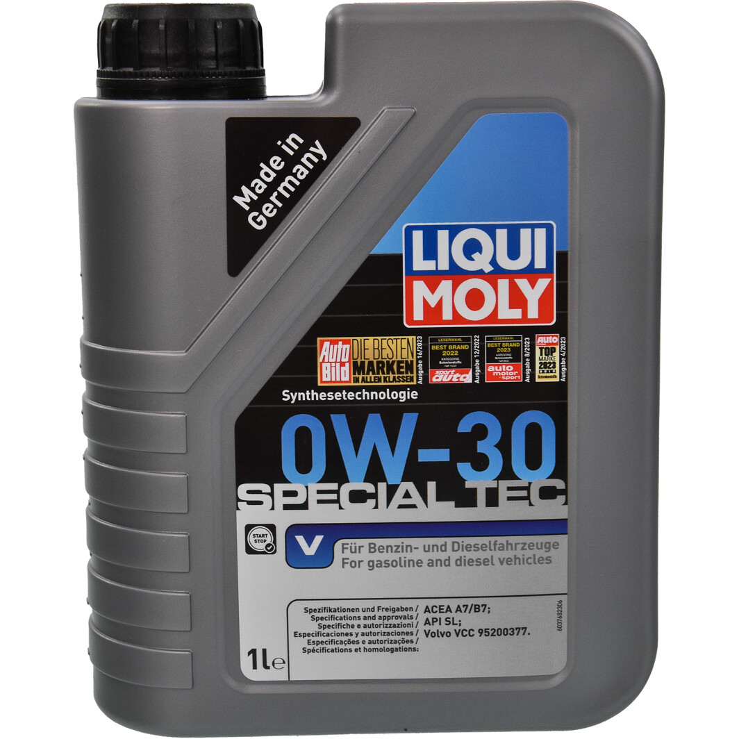 Моторна олива Liqui Moly Special Tec V 0W-30 для Mitsubishi Eclipse 1 л на Mitsubishi Eclipse