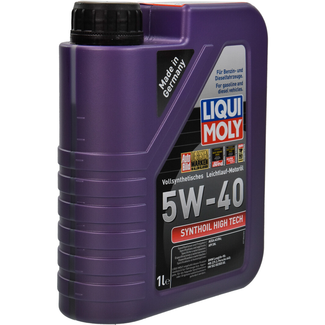 Моторна олива Liqui Moly Synthoil High Tech 5W-40 1 л на Suzuki Samurai