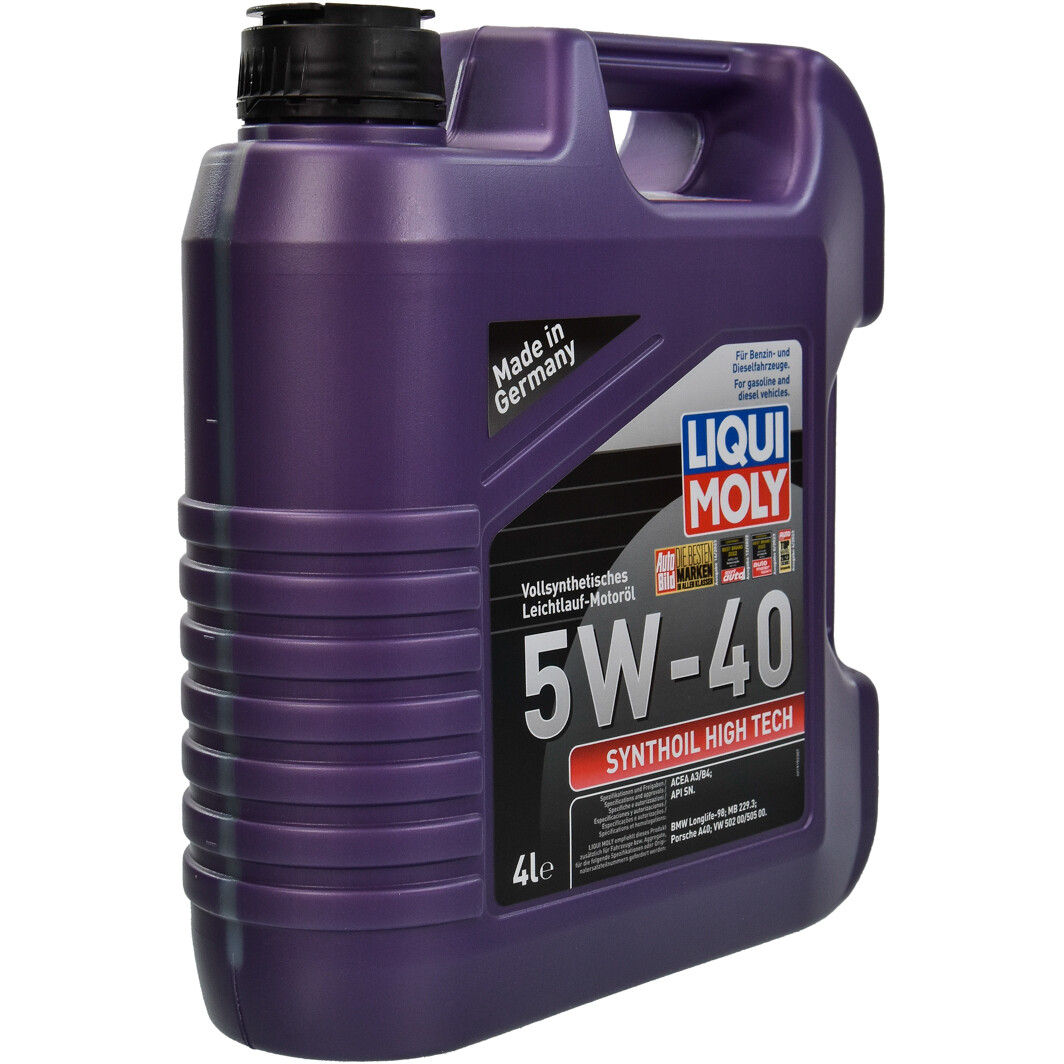 Моторна олива Liqui Moly Synthoil High Tech 5W-40 4 л на Dodge Journey