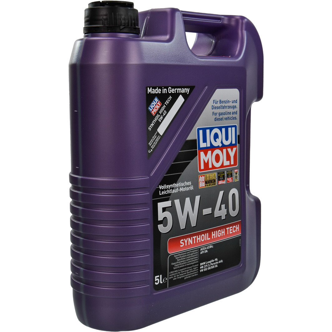 Моторна олива Liqui Moly Synthoil High Tech 5W-40 5 л на Subaru Tribeca