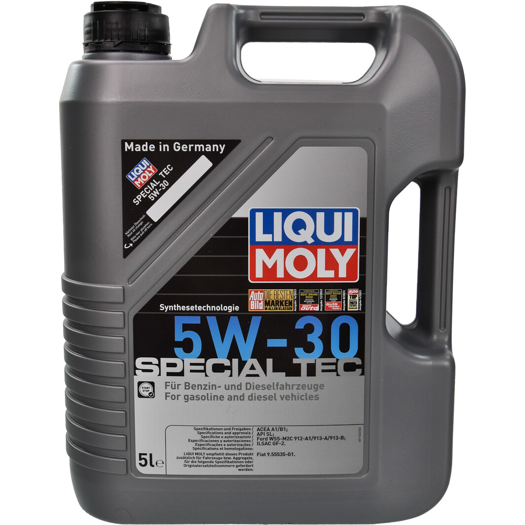 Моторное масло Liqui Moly Special Tec 5W-30 5 л на Seat Inca