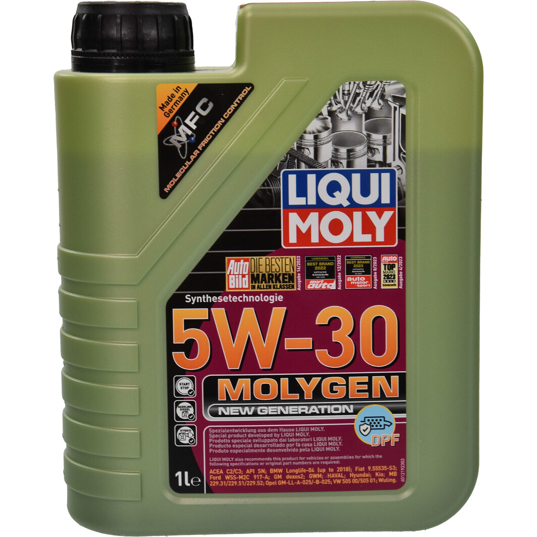 Моторна олива Liqui Moly Molygen New Generation DPF 5W-30 1 л на BMW X1