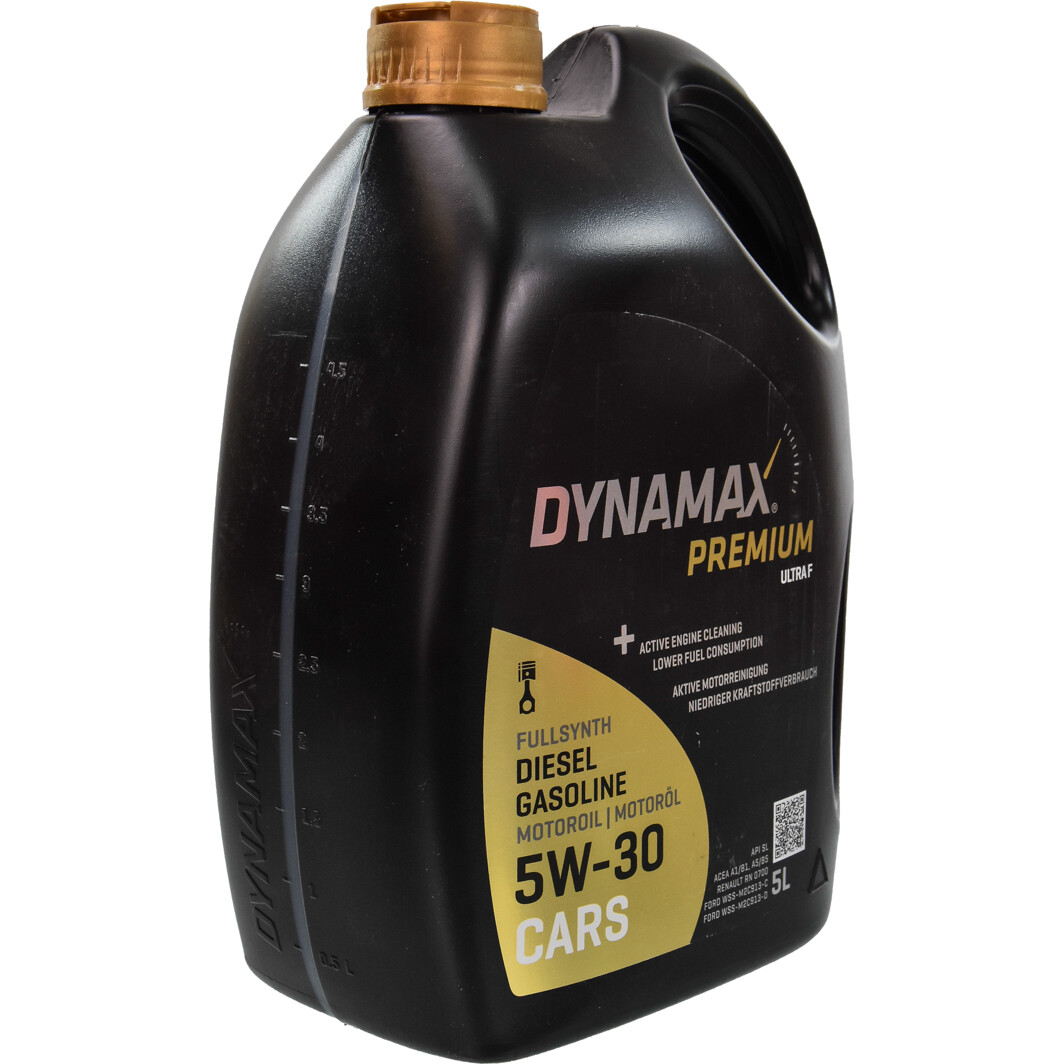 Моторное масло Dynamax Premium Ultra F 5W-30 5 л на Dacia Lodgy