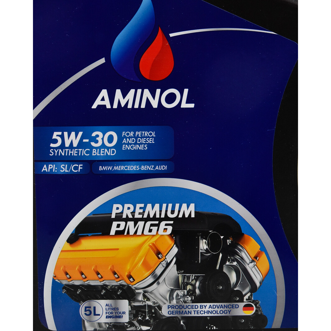 Моторна олива Aminol Premium PMG6 5W-30 5 л на Volvo 740